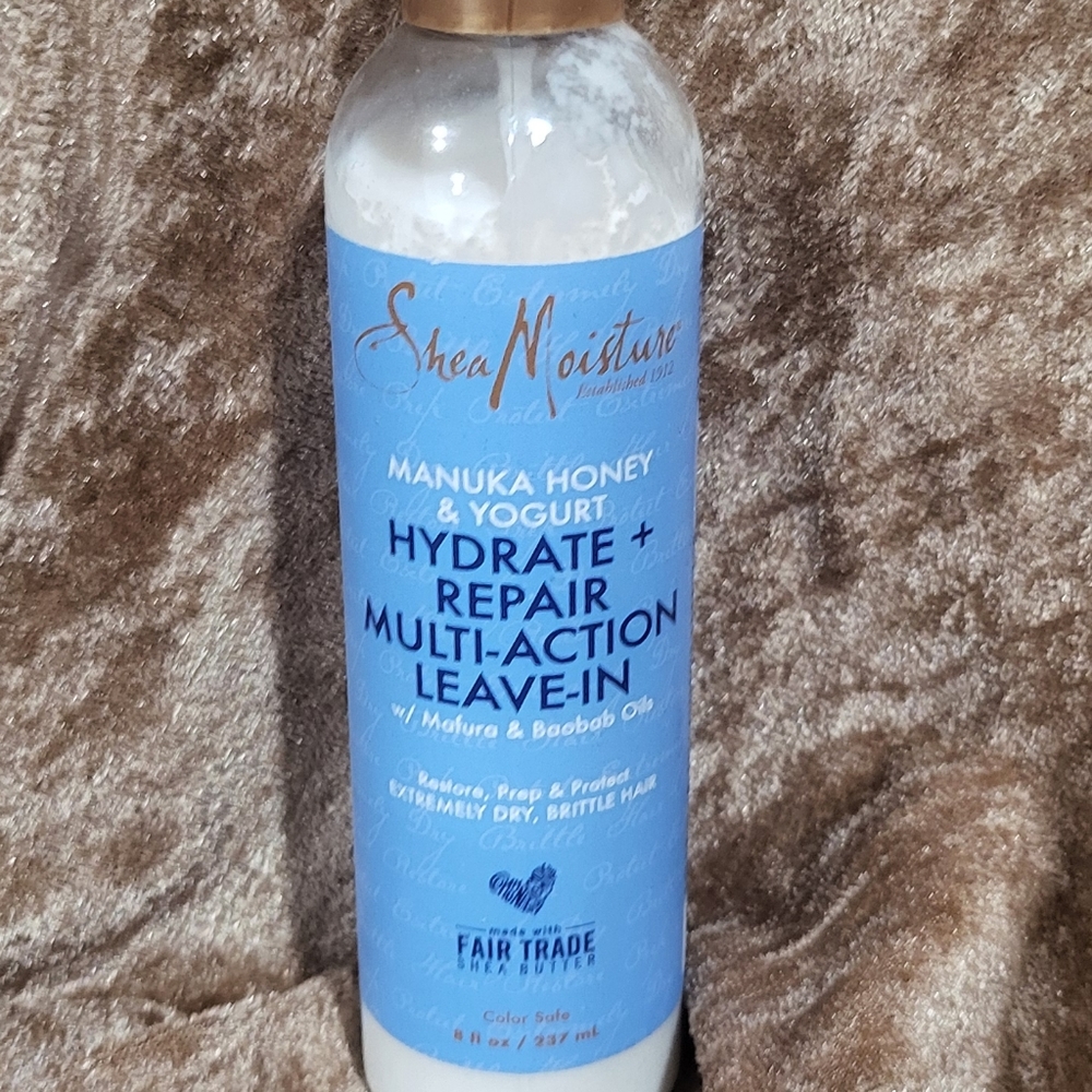 Shea Moisture Manuka Honey & Yogurt Hydrate + Repair Multi-action Leave - 8oz
